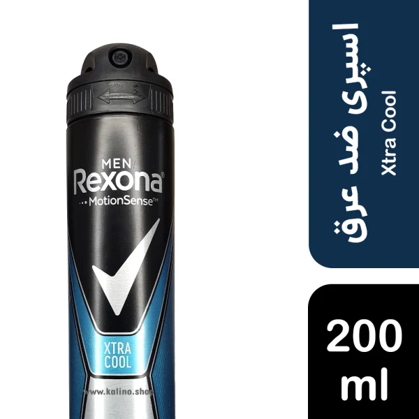 اسپری ضدتعریق مردانه رکسونا مدل Xtra Cool حجم 200 میل