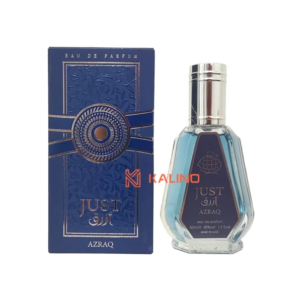 ادکلن مردانه جاست ازرق فراگرنس ورد حجم 50 میل | | Fragrance World Just Azraq