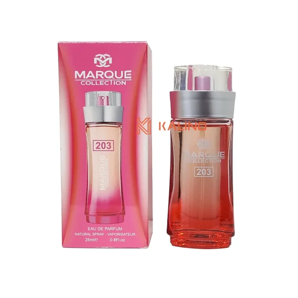 ادکلن زنانه لاگوست تاچ آف پینک مارکویی کالکشن کد203 حجم 25 میل | Marque Collection Lacoste Touch of Pink