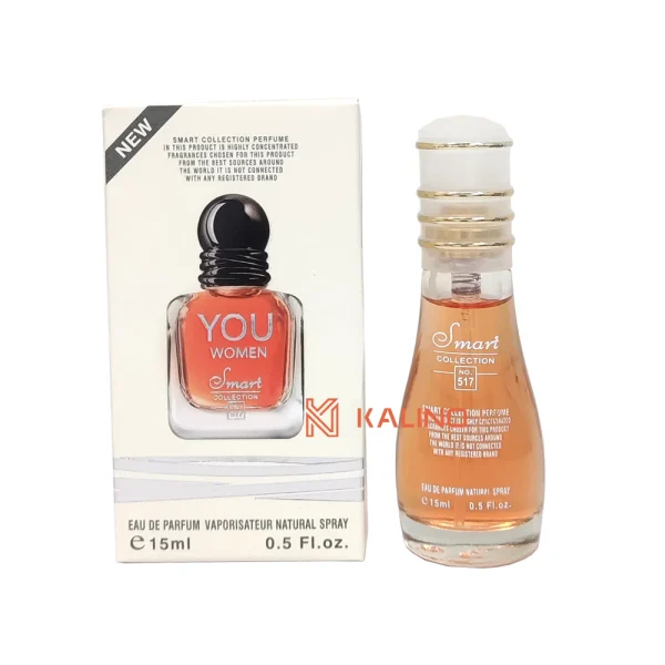 ادکلن زنانه امپریو آرمانی بیکاز ایتس یو اسمارت کالکشن کد 517 حجم 15 میل| Smart Collection Giorgio Armani Because It’s You