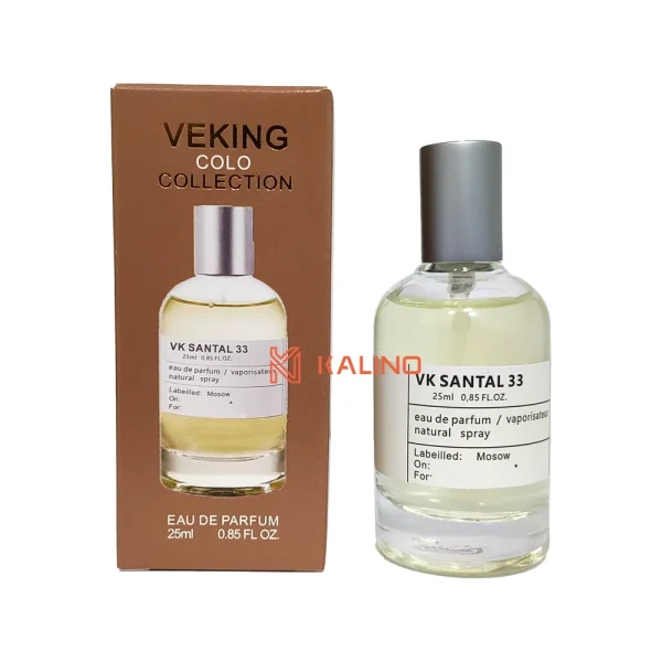 ادکلن مردانه-زنانه له لابو سانتال 33 ویکینگ کالکشن کد 101 حجم 25 میل | Veking Collection Le Labo Santal 33