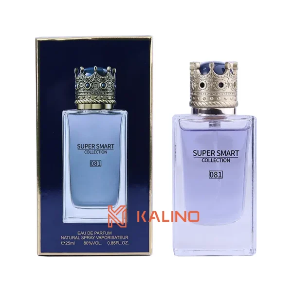 ادکلن مردانه دولچه گابانا کینگ سوپر اسمارت کد 081 حجم 25 میل | Super Smart Dolce Gabbana King