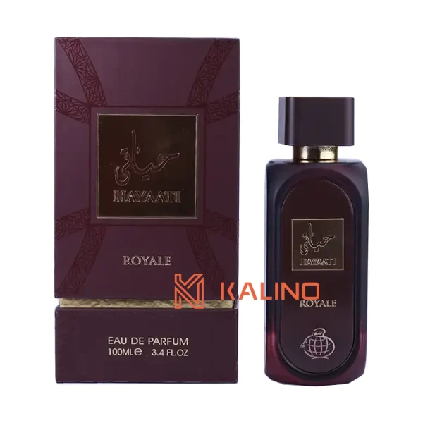 ادکلن مردانه-زنانه حیاتی رویال (حیاتی قهوه ای) فرگرانس ورد