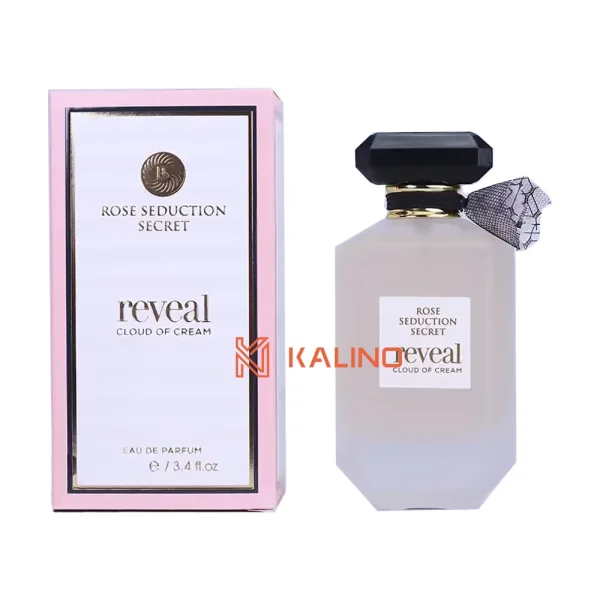 ادکلن زنانه ویکتوریا سکرت ریویل تیس کرم کلاود فرگرانس ورد حجم 100 میل | Fragrance World Rose Seduction Secret Reveal Cloud of Cream