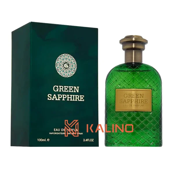 ادکلن زنانه گرین سافایر (گرین سفیر) فرگرانس ورد حجم 100 میل | Fragrance World Boadicea The Victorious Green Sapphire