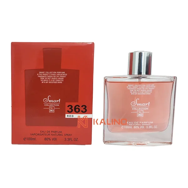 ادکلن مردانه هوگو باس رد(قرمز) اسمارت کالکشن کد 363 حجم 100 میل | Smart Collection Hugo Boss Red