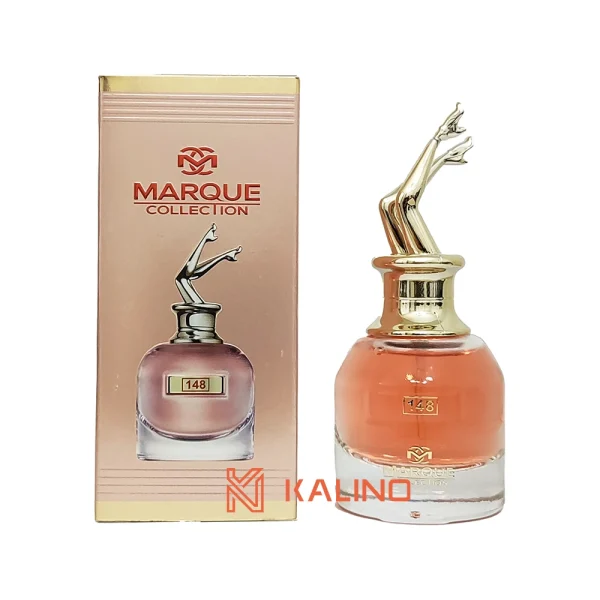 ادکلن زنانه اسکندل مارکویی کالکشن کد 148حجم 25 میل | Marque Collection Jean Paul Gaultier Scandal