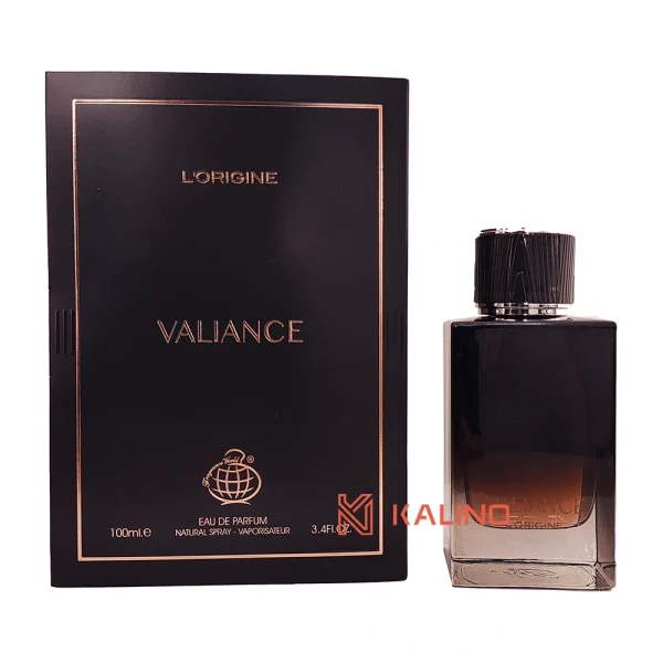 ادکلن مردانه-زنانه والیانس(ولوت تندر عود) فرگرانس حجم ۱۰۰ میل | Fragrance Valiance L’Origine
