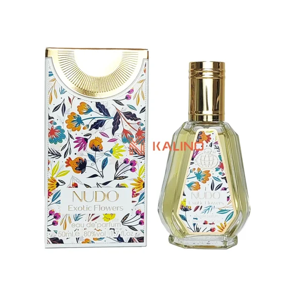 ادکلن زنانه نودو اگزوتیک فلاور (نارکوتیک دیلایت) فرگرانس ورد حجم 50 میل | Fragrance World Initio Narcotic Delight