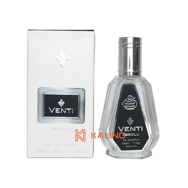 ادکلن مردانه ونتی سفید ابسولو ( کرید اونتوس ابسولو) فرگرانس ورد حجم 50 میل | Fragrance World Creed Aventus Absolu