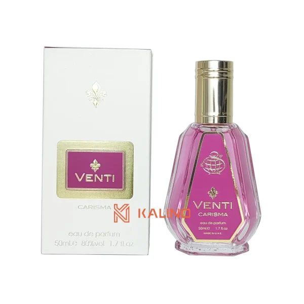 ادکلن زنانه ونتی کاریزما (کرید کارمینا) فراگرنس ورد حجم 50 میل | Fragrance World Creed Carmina