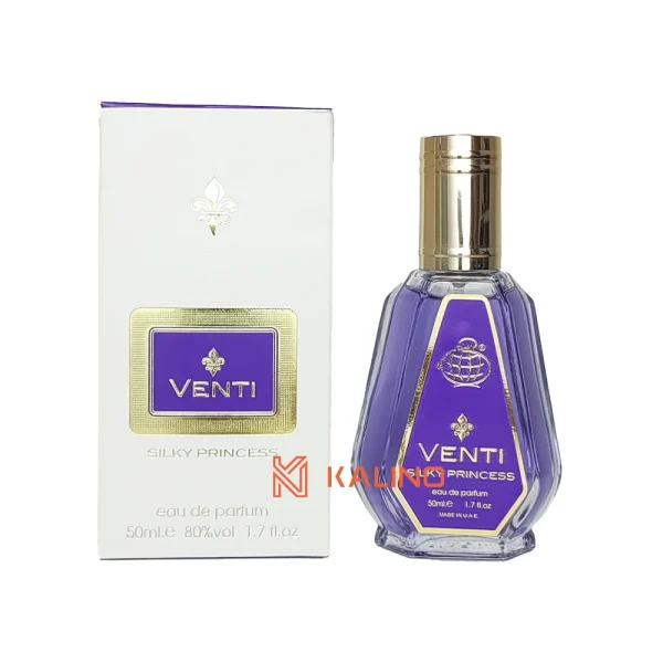 ادکلن زنانه ونتی سیلکی (کرید کویین اف سیلک) فراگرنس ورد حجم 50 میل | Fragrance World Creed Queen of Silk