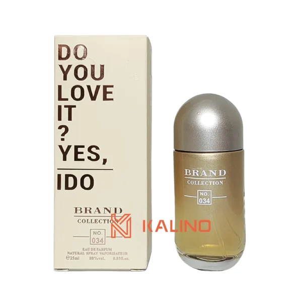 ادکلن زنانه 212 وی آی پی رز برند کالکشن کد 034 حجم 25 میل | Brand Collection Carolina Herrera 212 VIP Rose