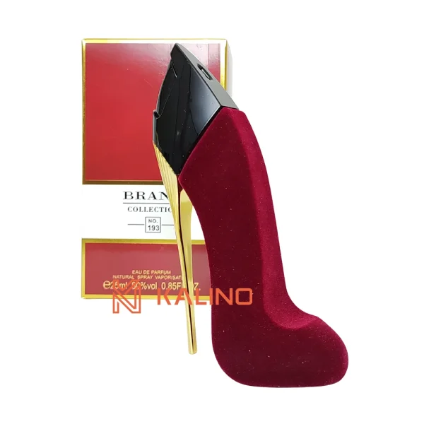 ادکلن زنانه گودگرل ولوت فتال برند کالکشن کد 193 حجم 25 میل | Brand Collection Carolina Herrera Good Girl Velvet Fatale